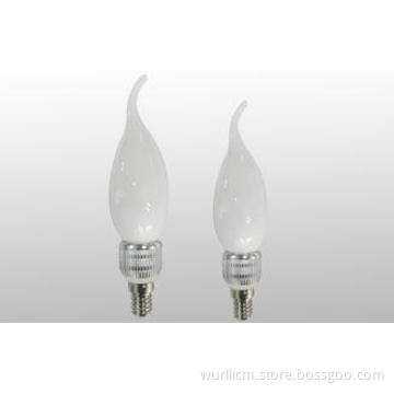 Led Frosted Candle Bulb B15